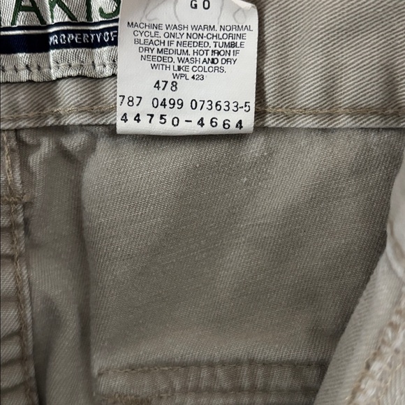 Levi's Vintage 1999 Men’s Silvertab Khaki Baggy Cargo Pants size 36x30 - Picture 6 of 7